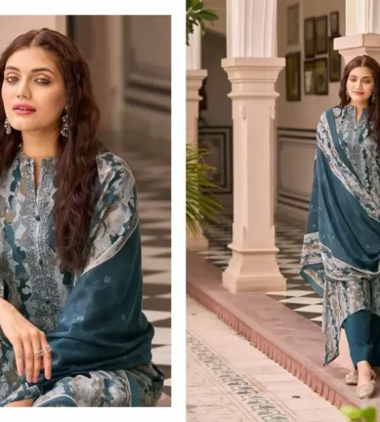 Pashmina Suit Fabric  (Unstitched)